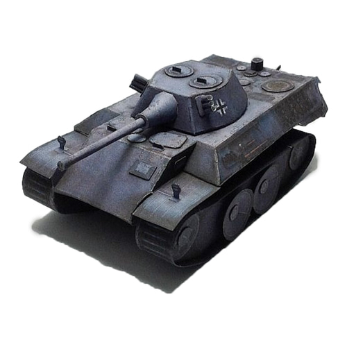 vk1602 탱크 종이 모형 전차 미니어처 디오라마 제작 인테리어 소품